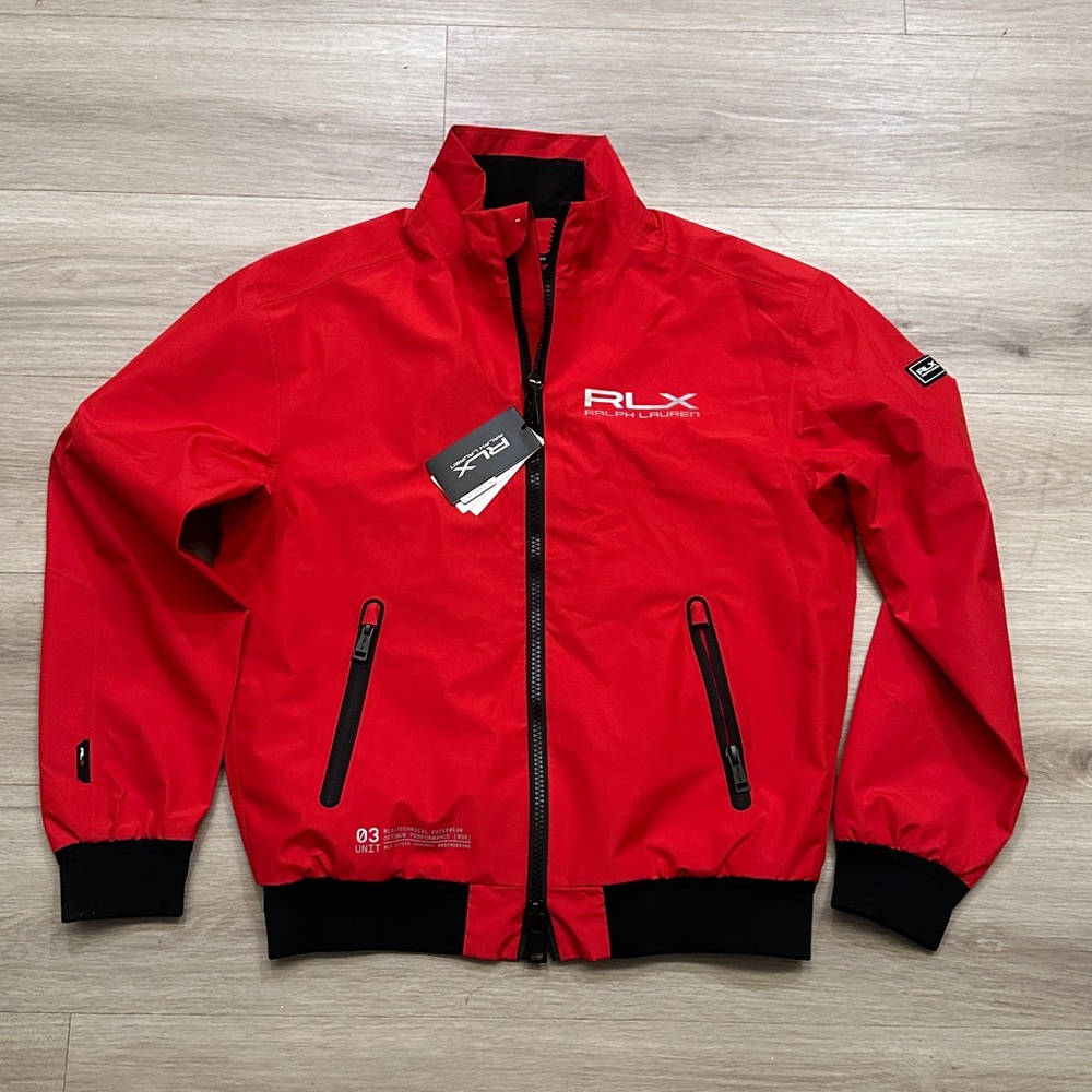 RLX Ralph Lauren Bold Red Performance Jacket - Picture 5 of 10
